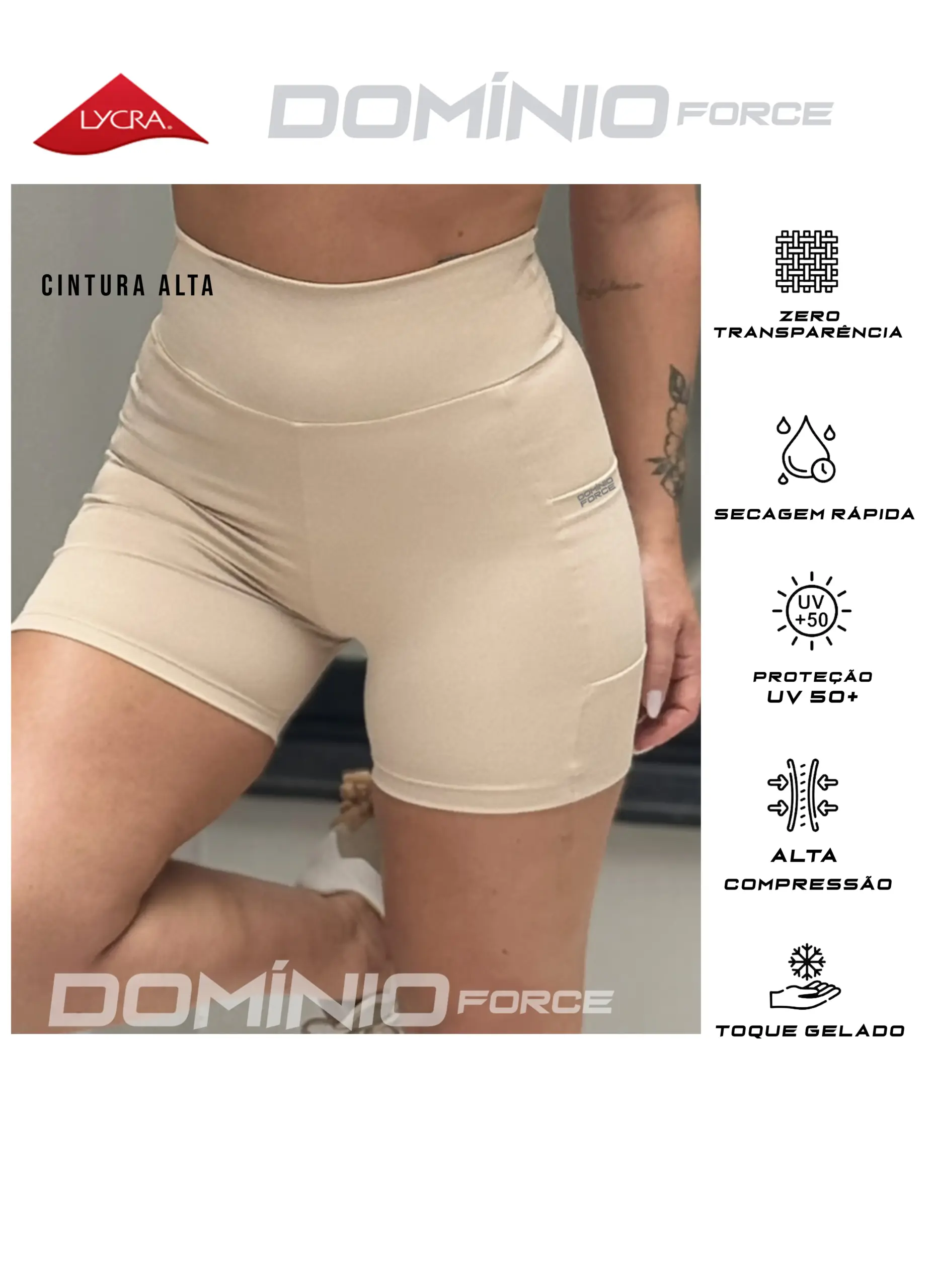 SHORTS PRETO VANTAGENS